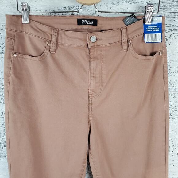 Buffalo David Bitton Havana High-Rise Ankle Skinny Pants Size 10 New With Tag - Picture 2 of 9